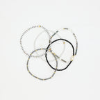 Beaded Bracelet - 5 Pack - Stormy Sky
