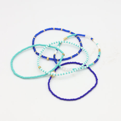 Beaded Bracelet - 5 Pack - Key Largo