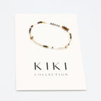 Single Beaded Bracelet - Turkish Coffee