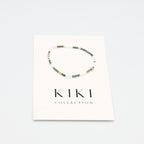 Single Beaded Bracelet - Stormy Sky