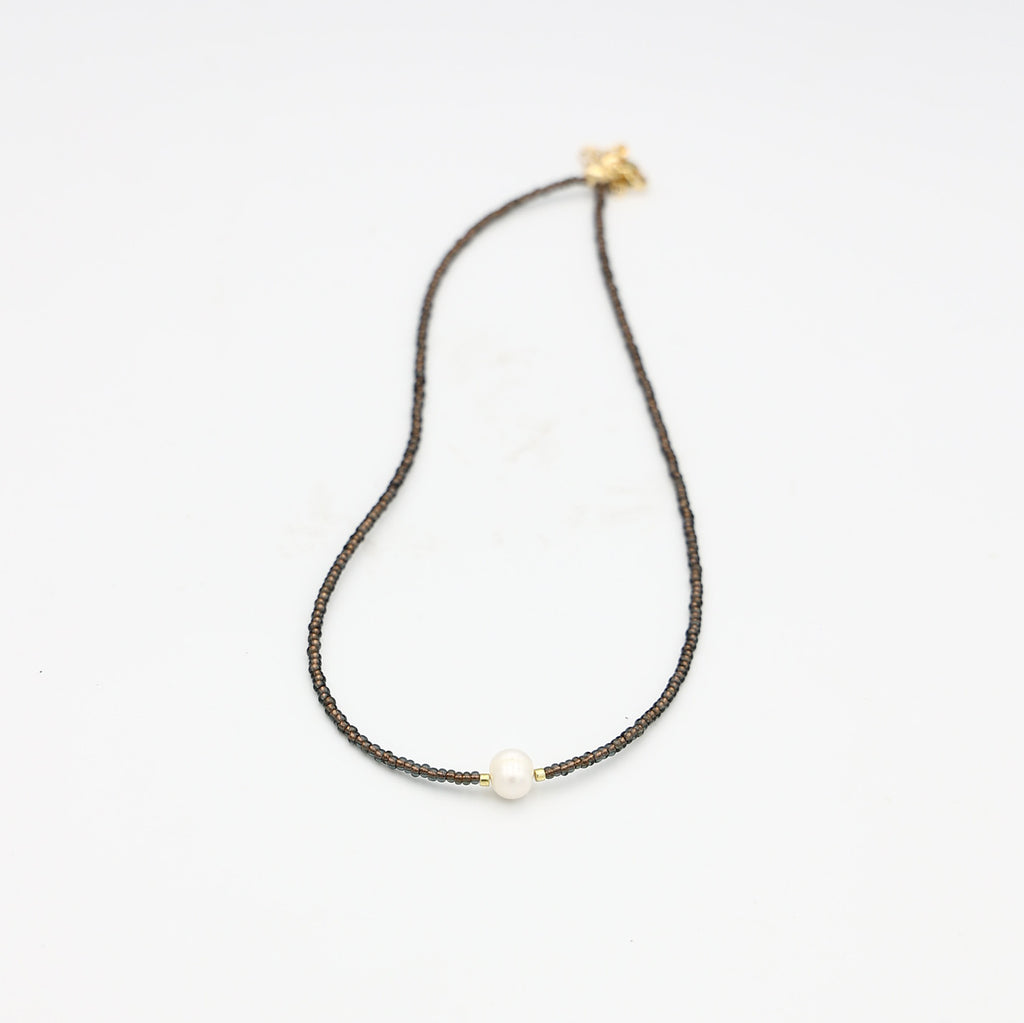 Beaded Necklace - Dune