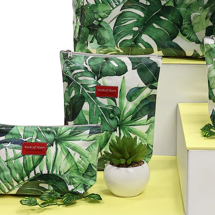 Shampoo Bag - Green Leaf
