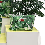 Large Shower Bag - Green Leaf