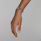 Beaded Bracelet - 5 Pack - Stormy Sky