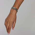 Beaded Bracelet - 5 Pack - Green + Gold