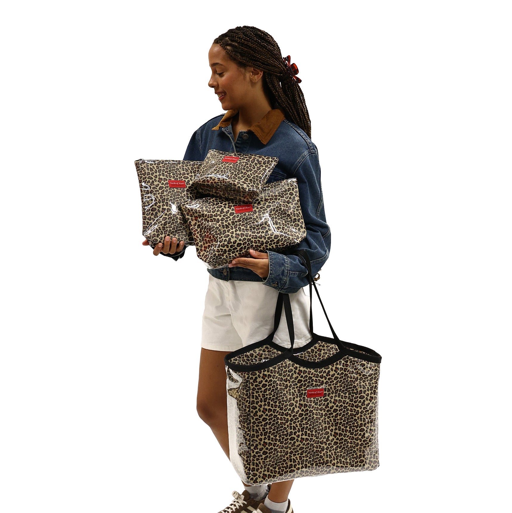 Shampoo Bag - Leopard Print