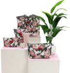Medium Cosmetic Bag - Pink Protea
