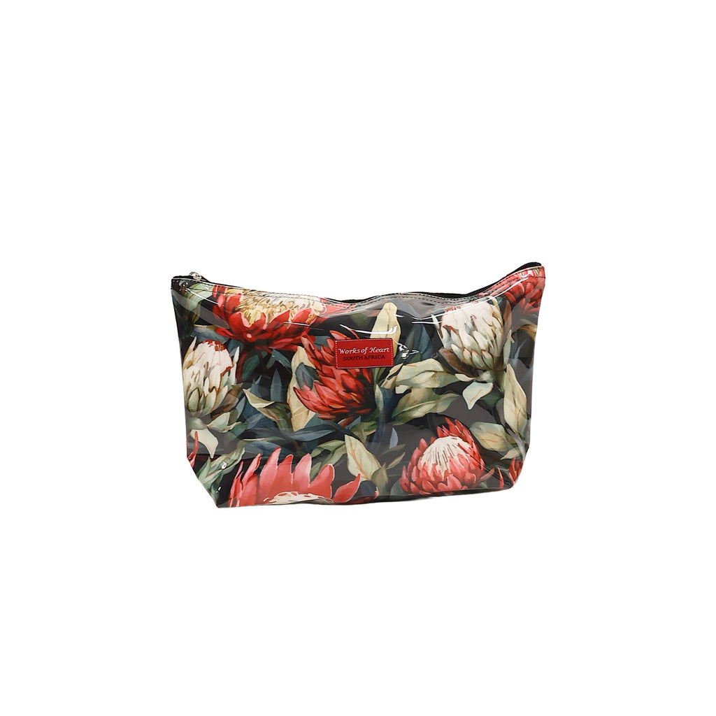 Large Shower Bag - Red Protea