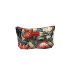 Medium Cosmetic Bag - Red Protea
