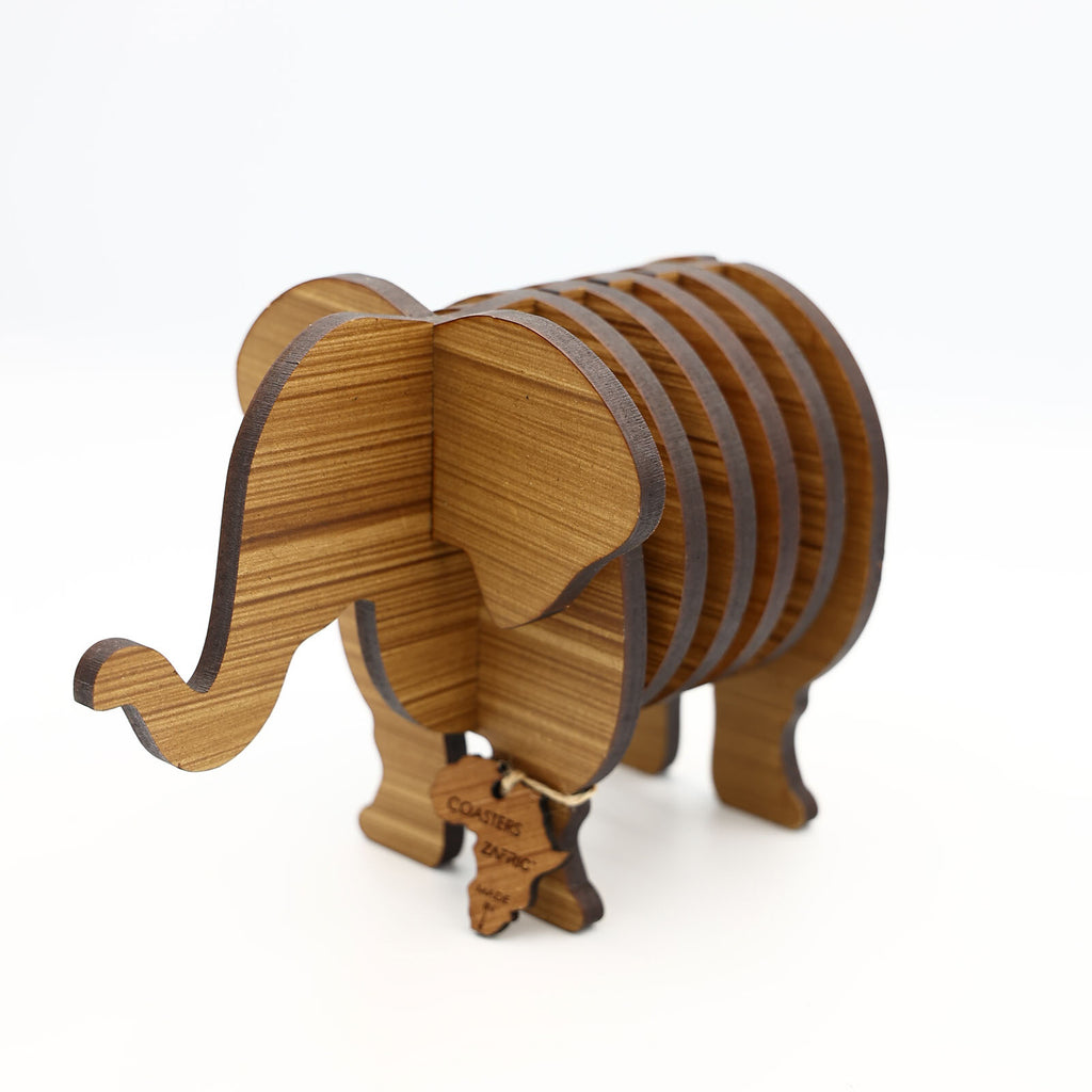Elephant Coaster Stand (Set of 4)