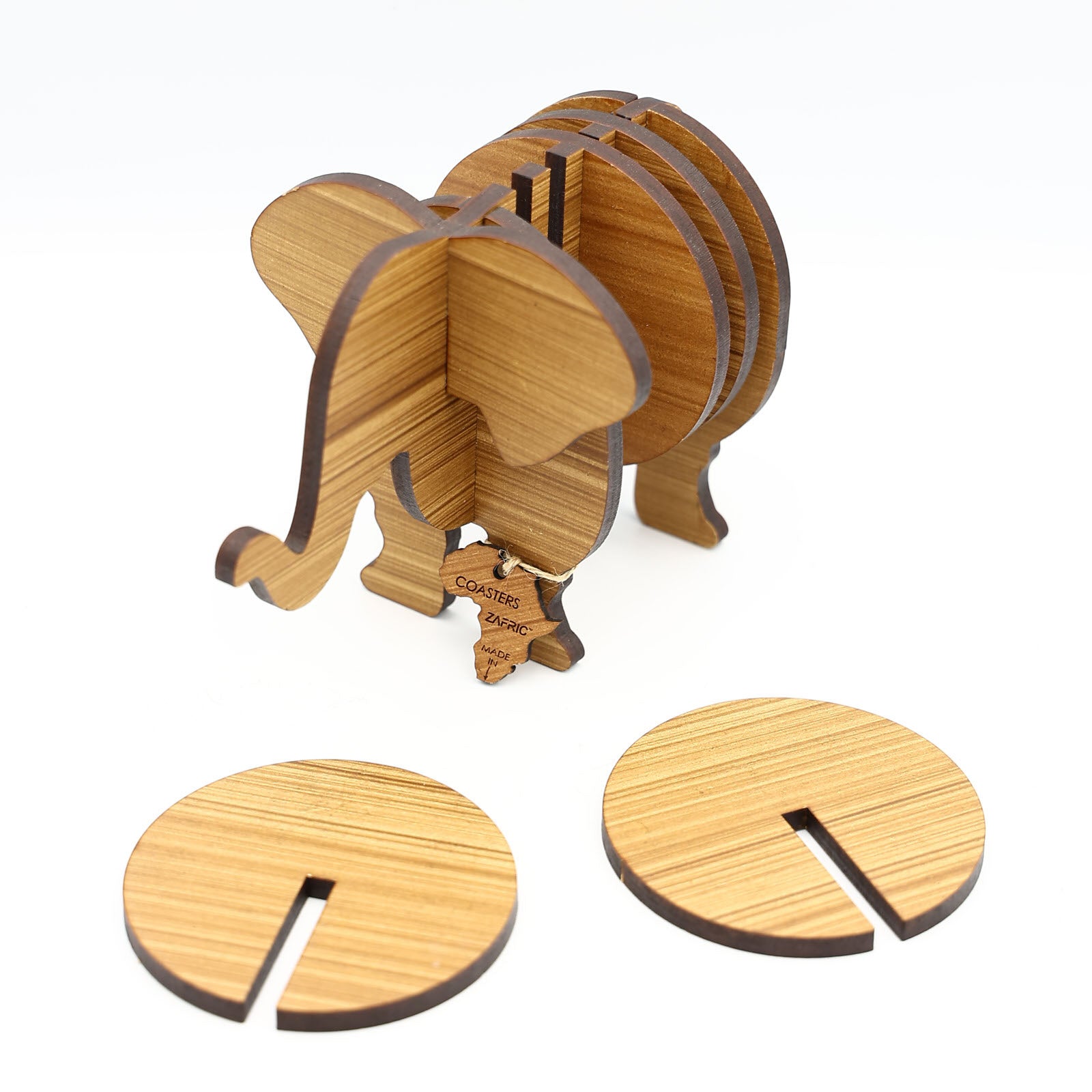 Elephant Coaster Stand (Set of 4)
