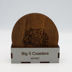 Big 5 Coasters with Stand