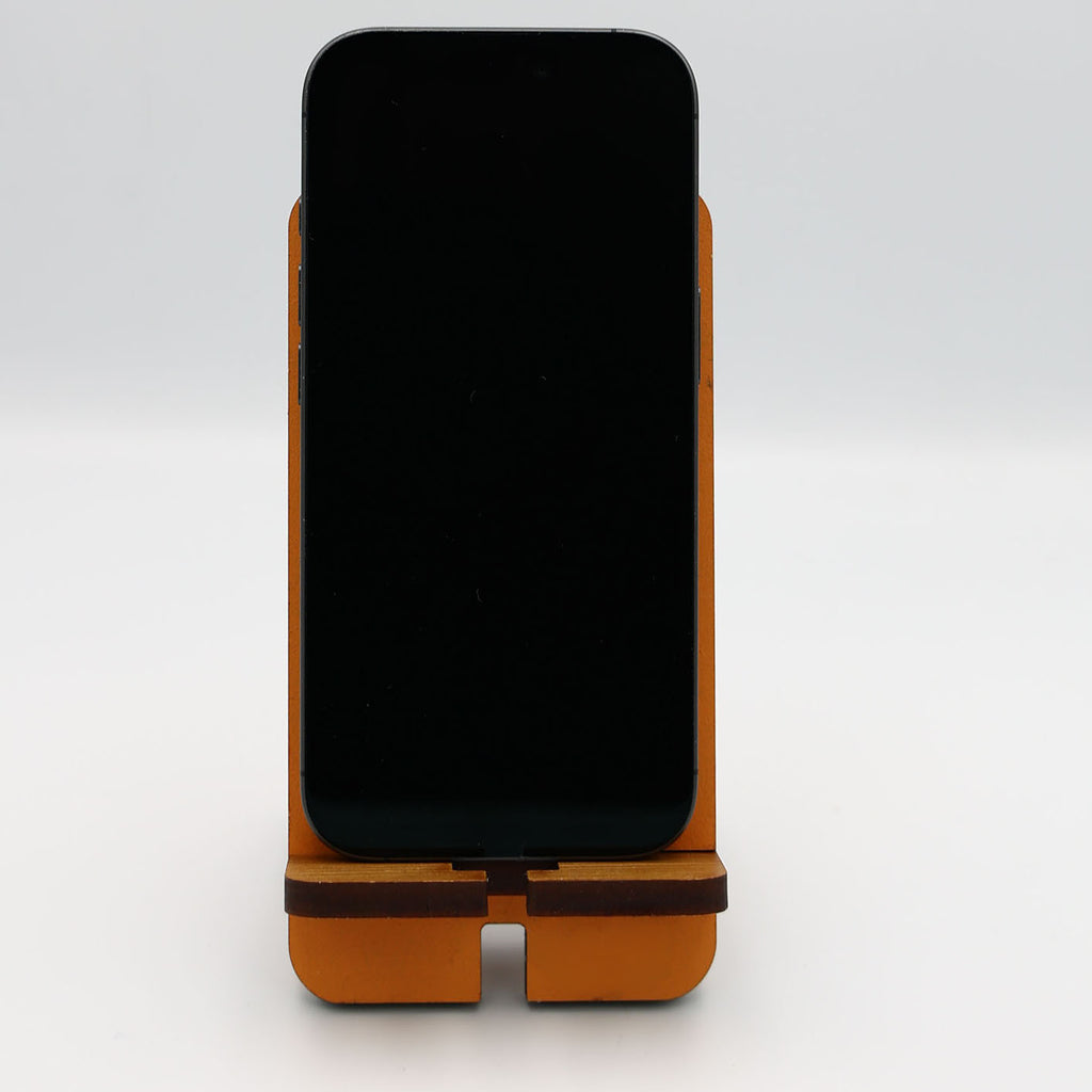 Africa Cut-out Phone Stand Orange