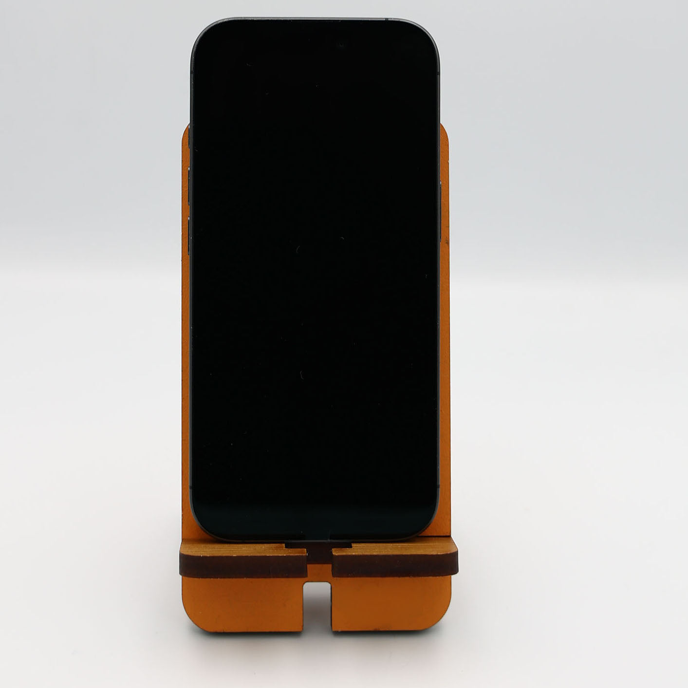 Africa Cut-out Phone Stand Orange