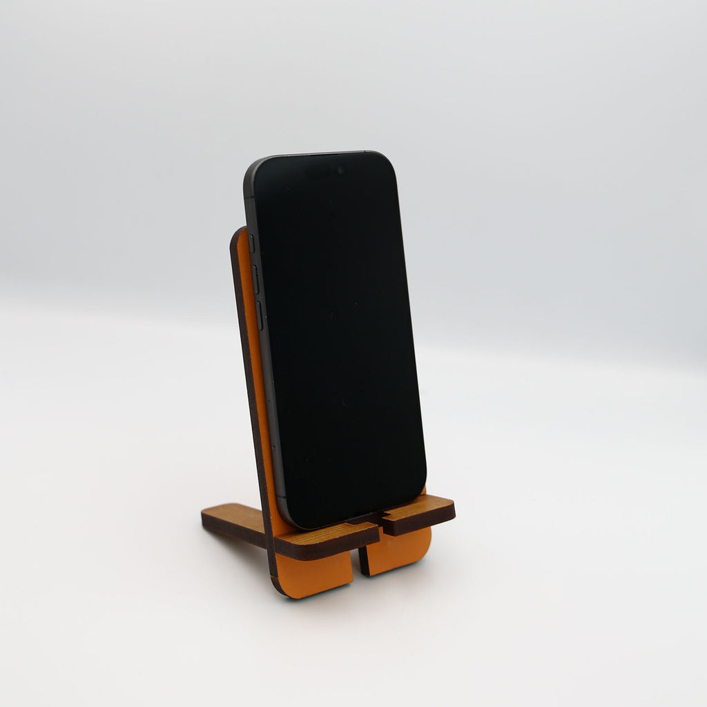 Africa Cut-out Phone Stand Orange