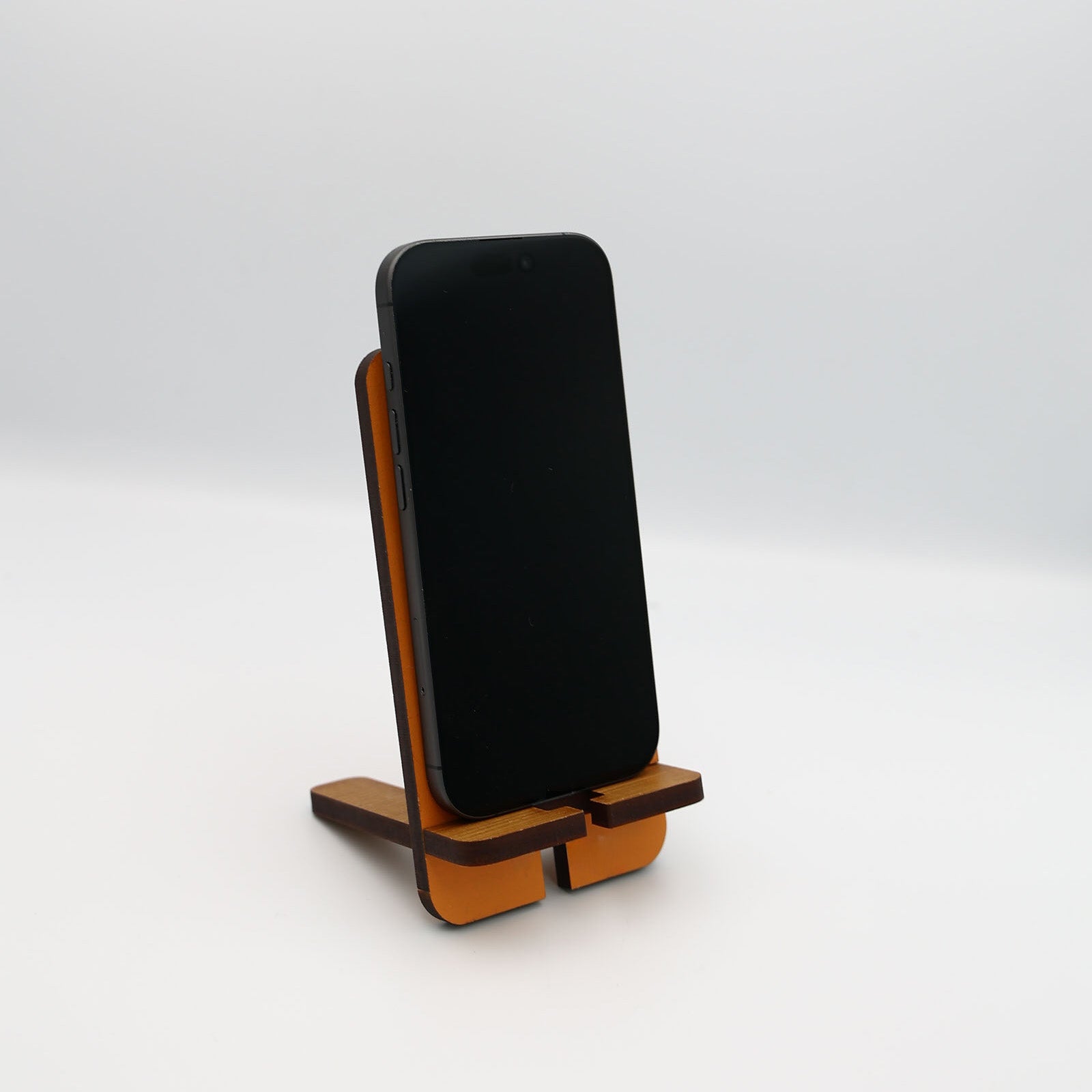 Africa Cut-out Phone Stand Orange