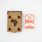 Deck of Cards in Wooden Box