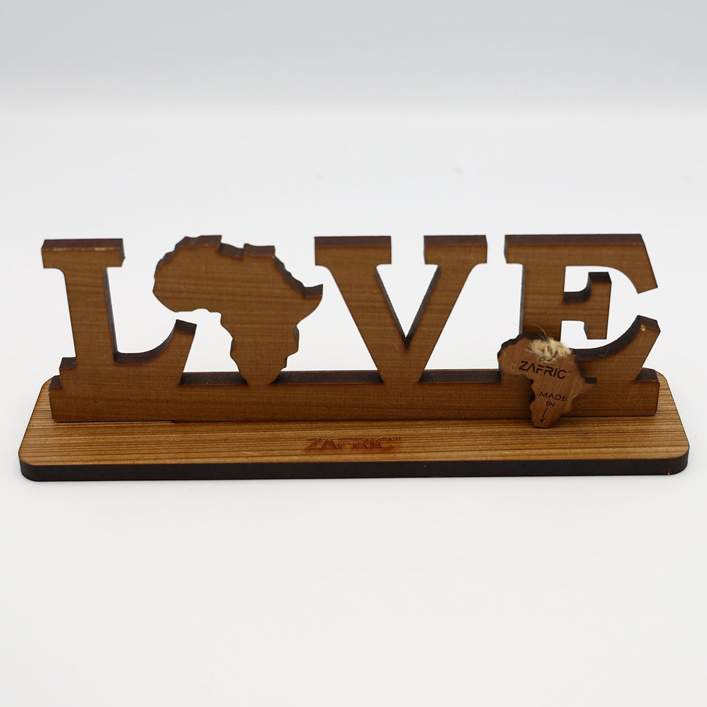 Wooden Love Sign