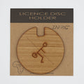 Licence Disk Holder No Gas