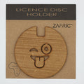 Licence Disk Holder Tongue Out