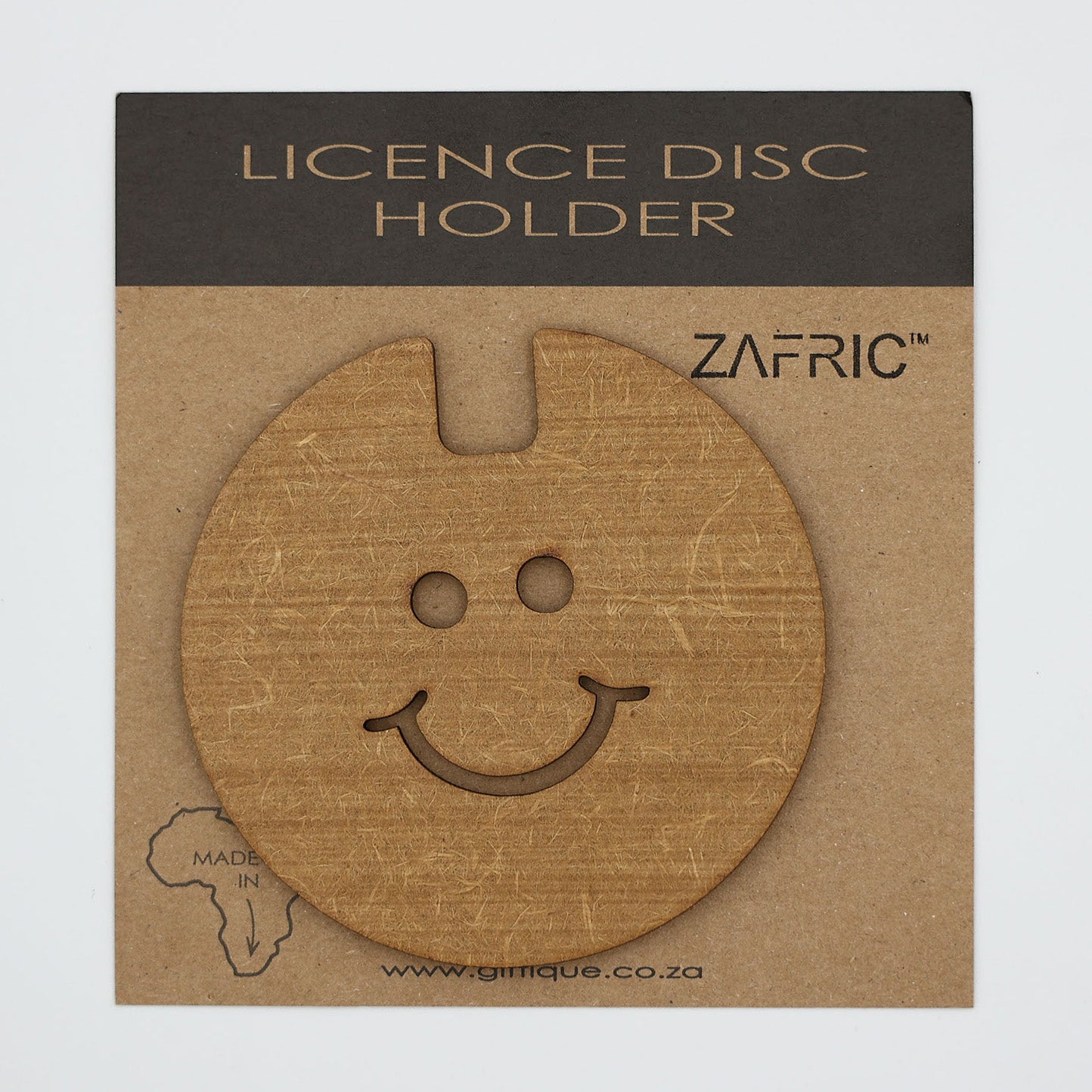 Licence Disk Holder Smiley