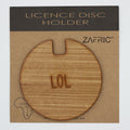Licence Disk Holder LOL