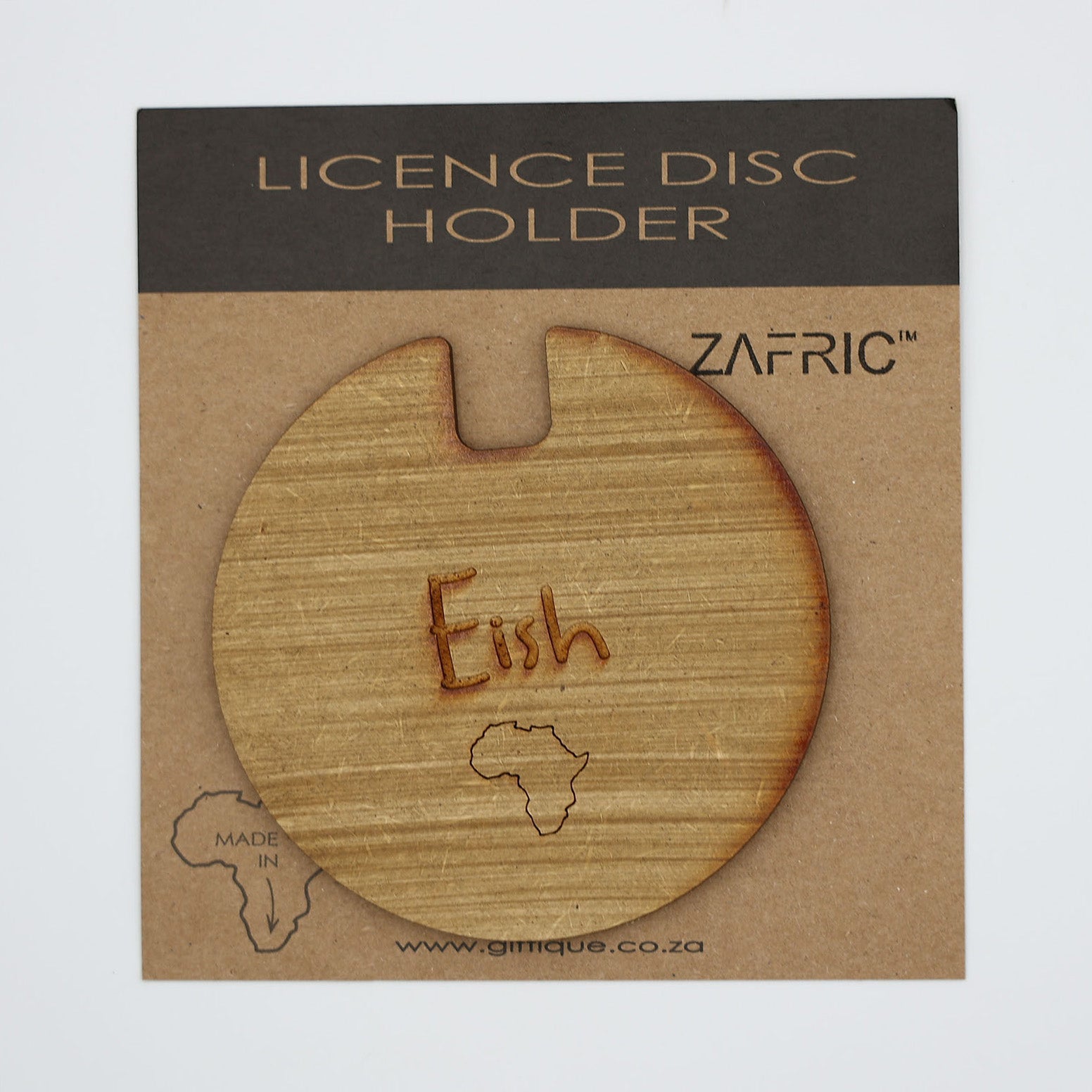 Licence Disk Holder Eish