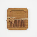 Beard Comb with Holder