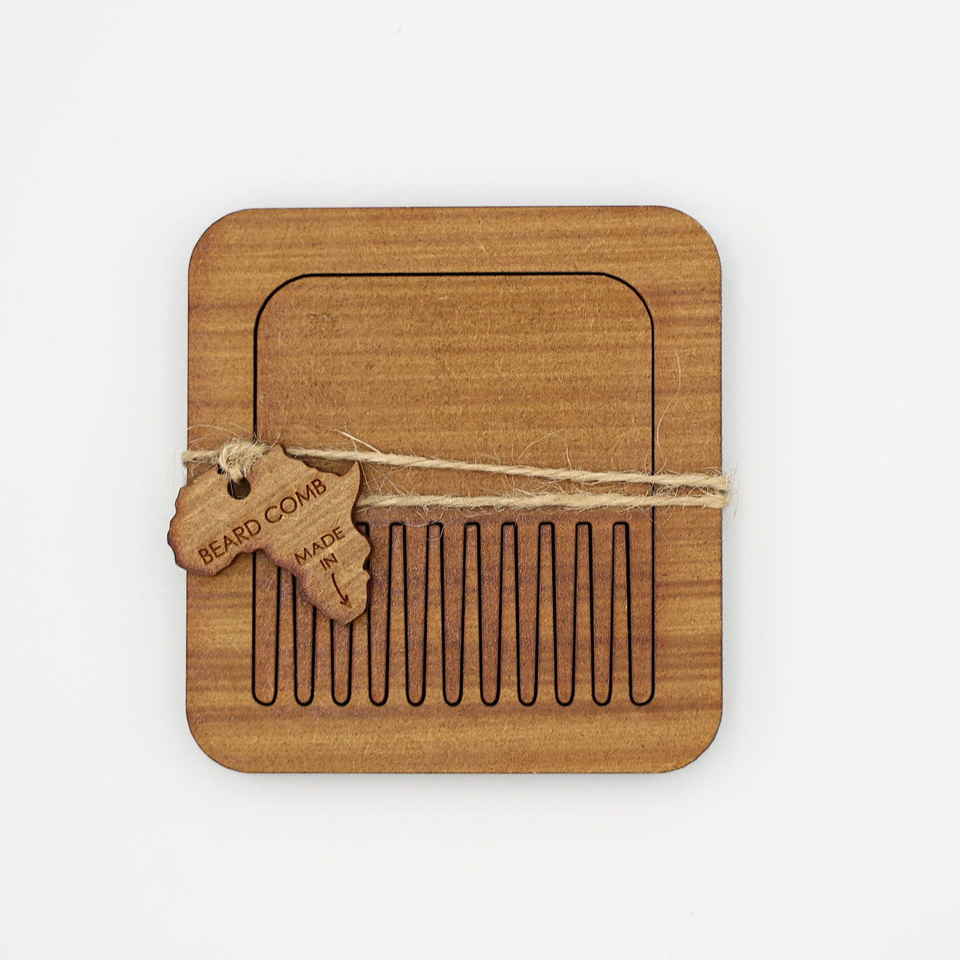 Beard Comb with Holder