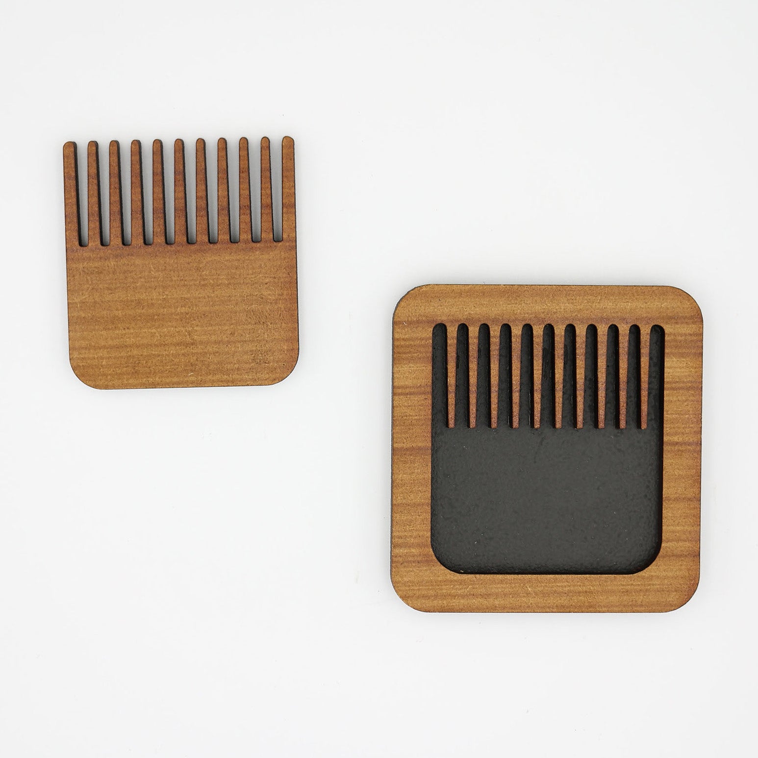 Beard Comb with Holder