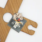 Wooden Wine Glass Holder (Assorted Designs) - Standard