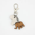 Celebrate Africa Key or Bag Chains - Wood Elephant