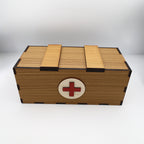First Aid Box Wood