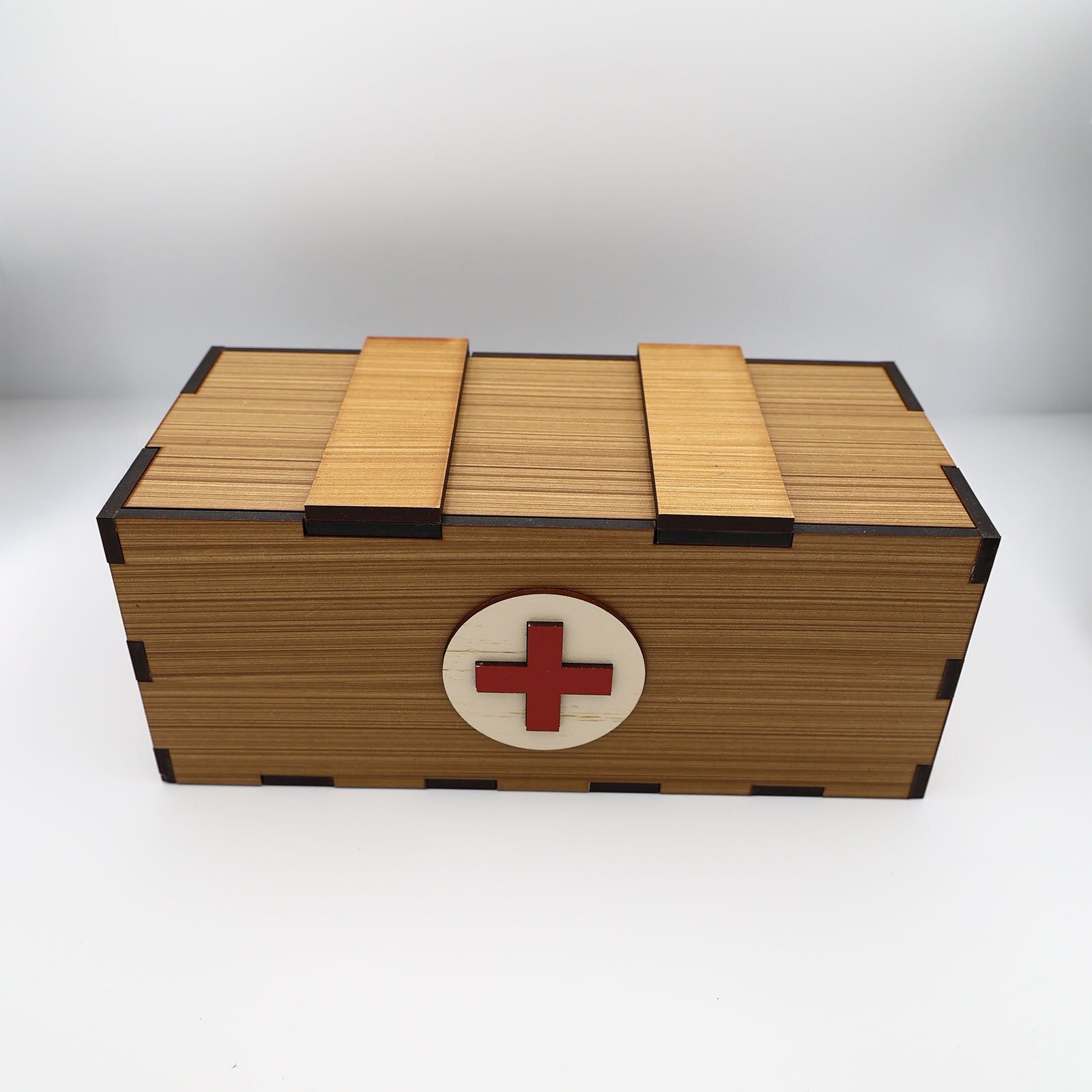 First Aid Box Wood