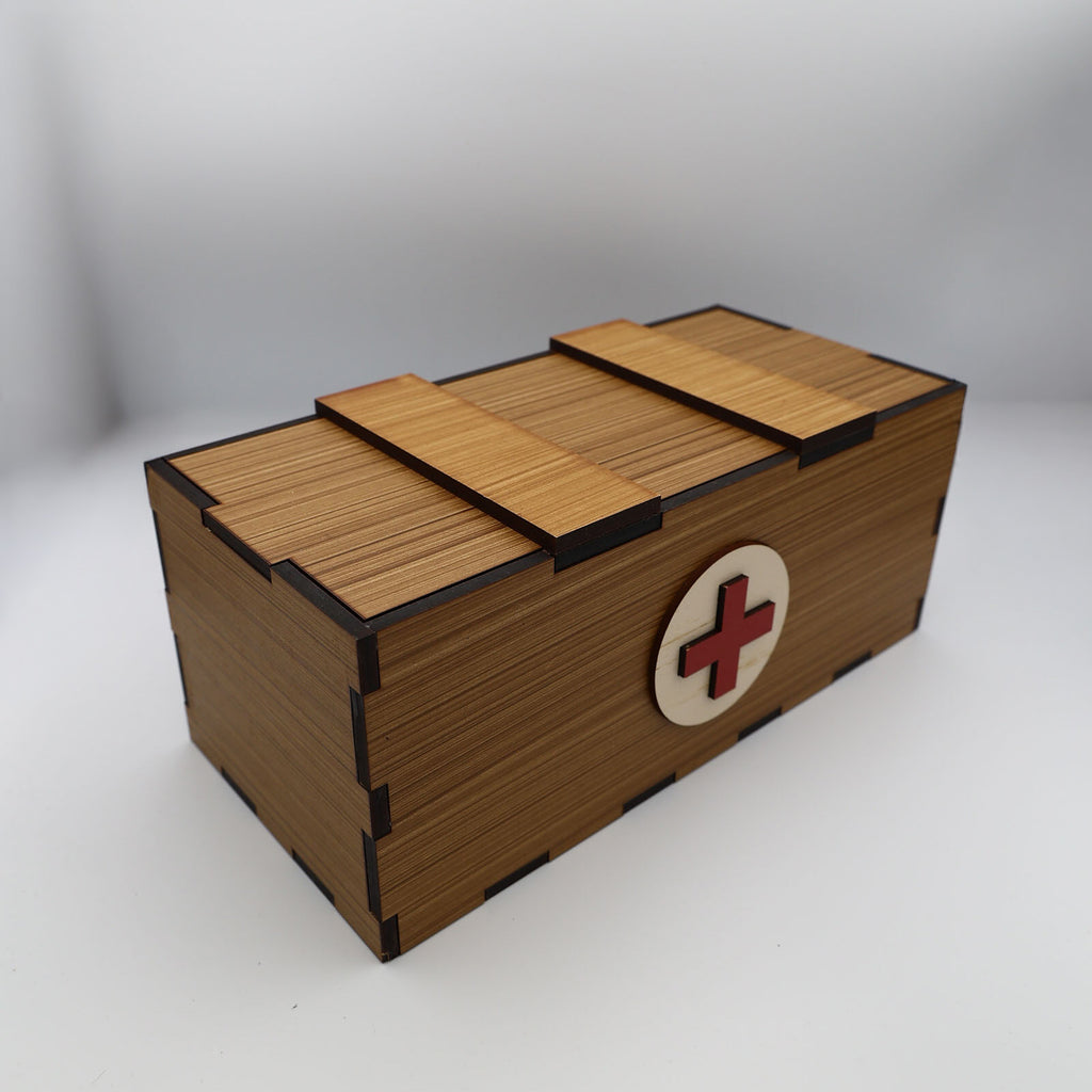 First Aid Box Wood