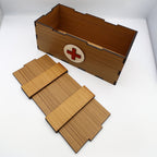 First Aid Box Wood