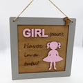 Girl sign Havoc in a Tutu