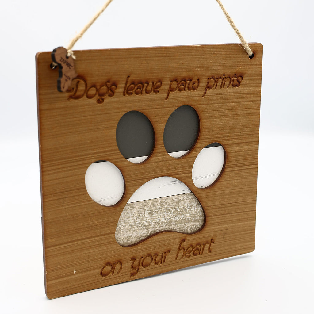 Paw Prints Sign