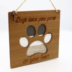 Paw Prints Sign