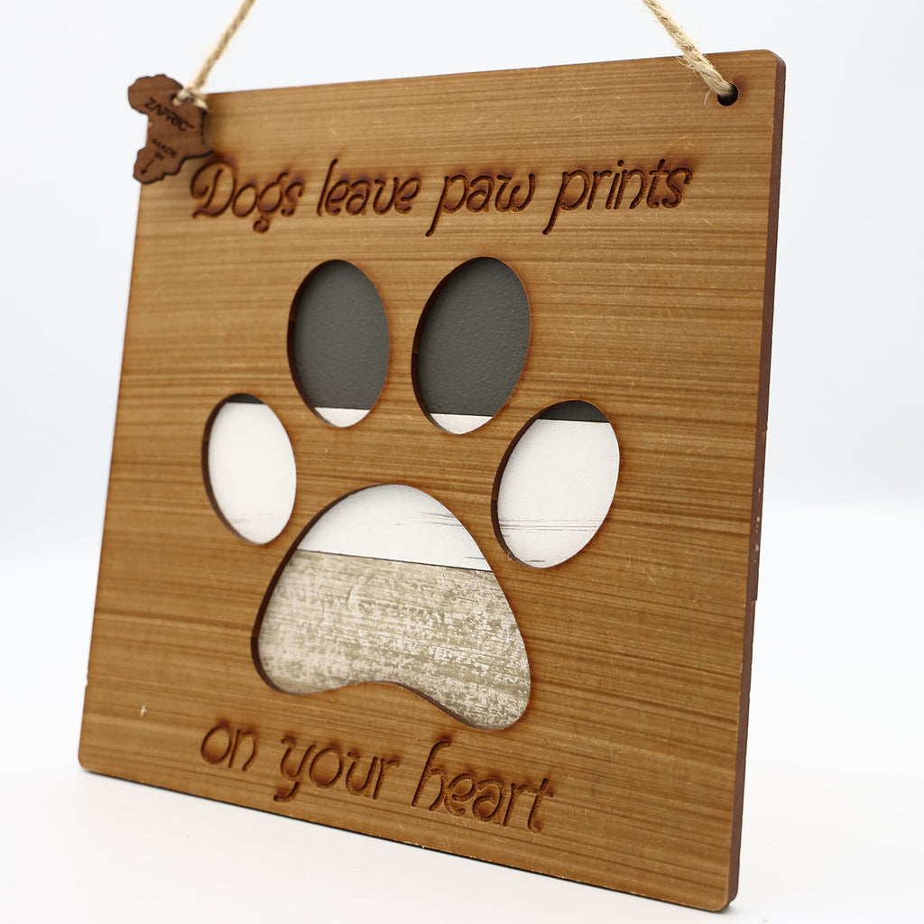 Paw Prints Sign