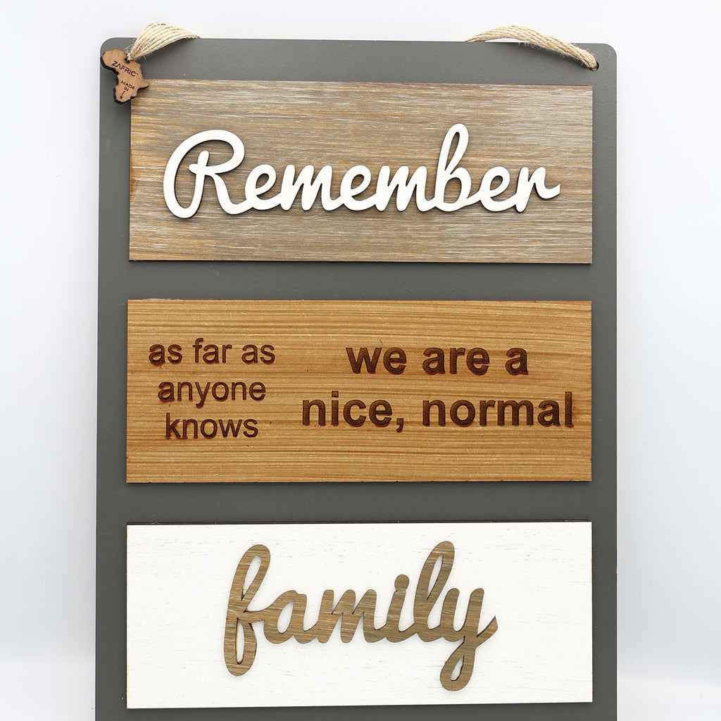 Normal Family Sign
