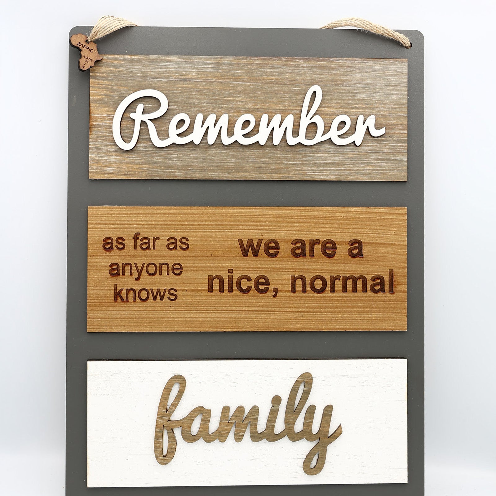 Normal Family Sign