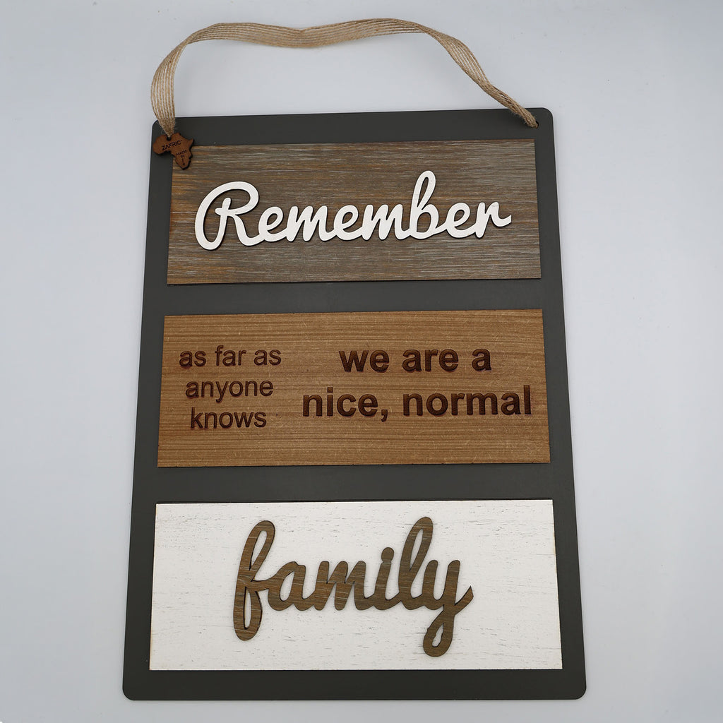 Normal Family Sign