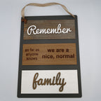 Normal Family Sign