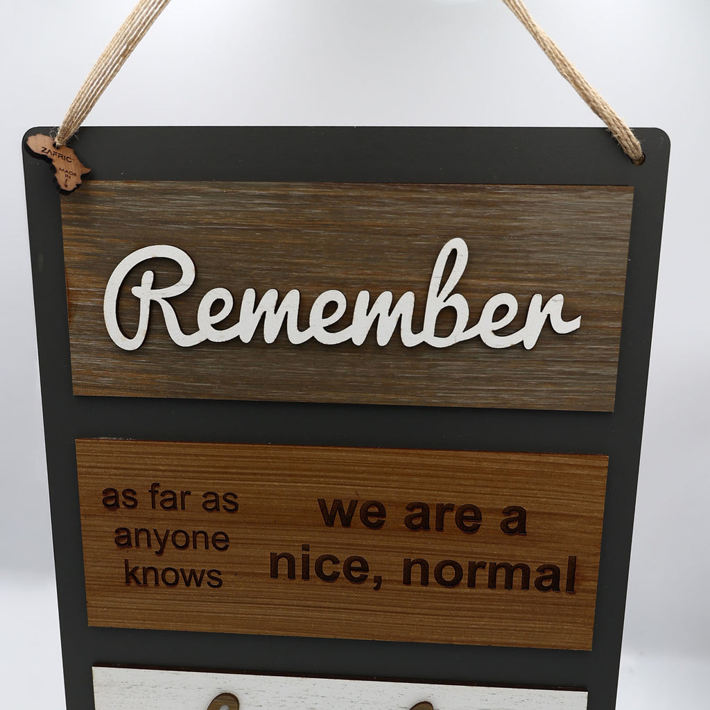 Normal Family Sign