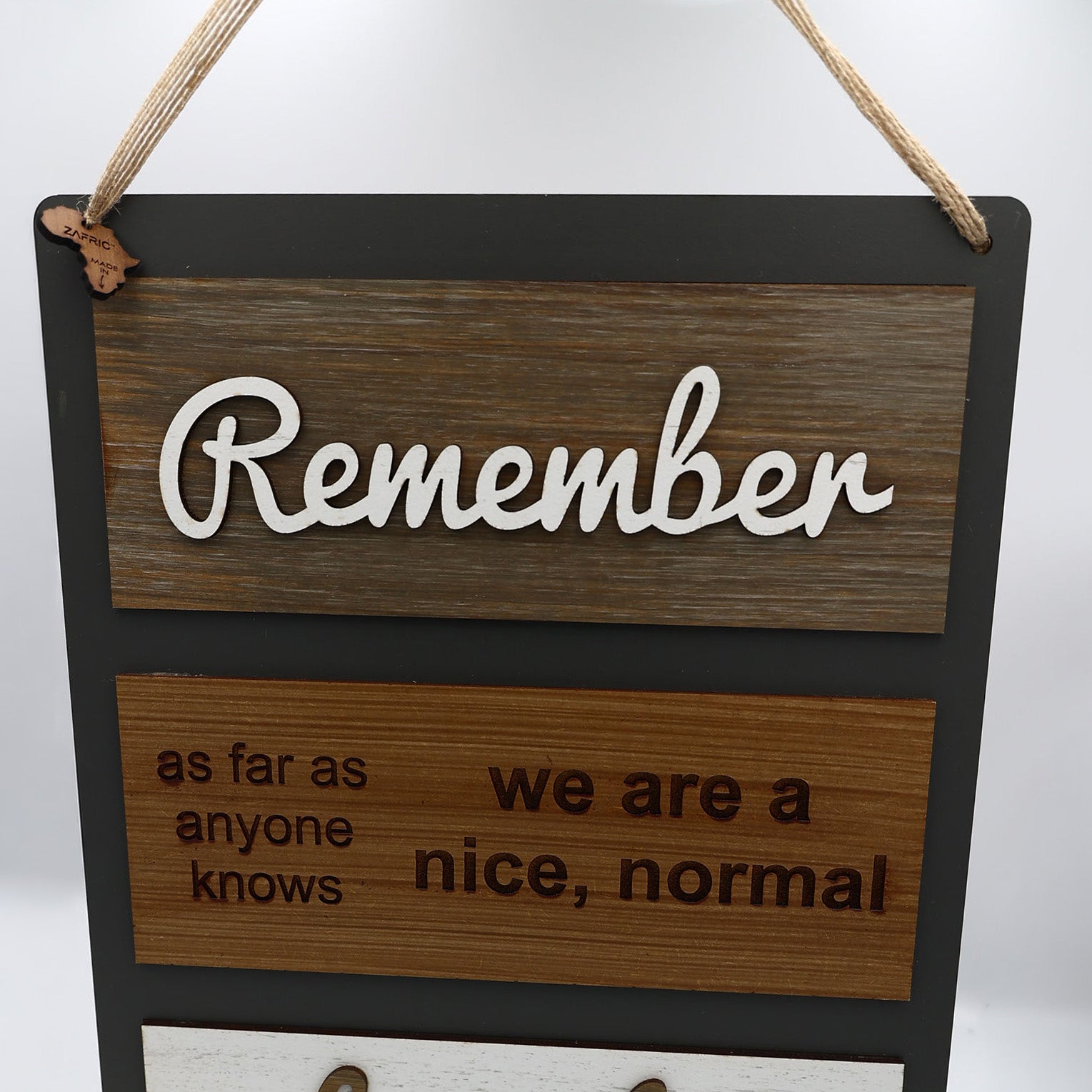 Normal Family Sign