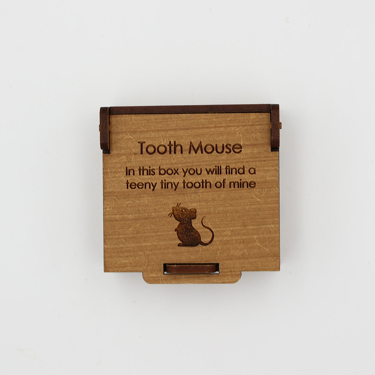 Tiny Tooth Mouse Box Wood