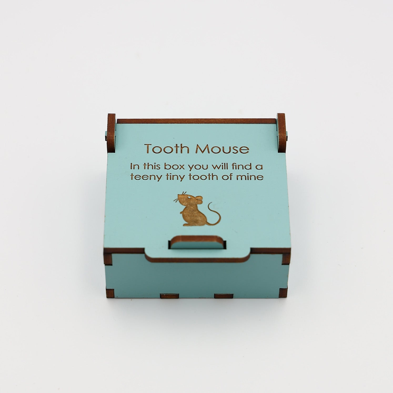 Tiny Tooth Mouse Box Blue