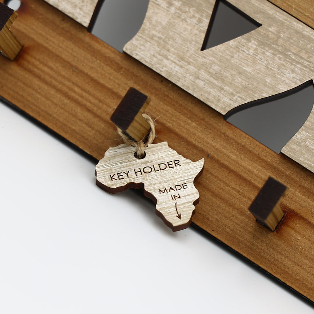 Elephant Key Holder Layered