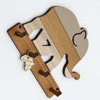 Elephant Key Holder Layered